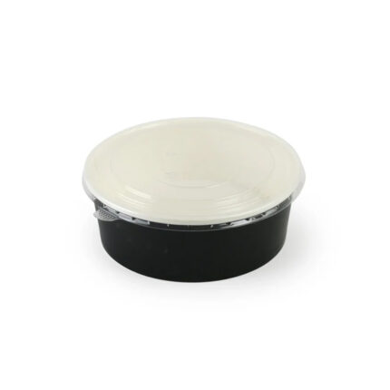 Black-Paper-Round-Bowl