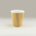 Ripple wrap hot cups - Brown