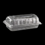 Clear baguette containers